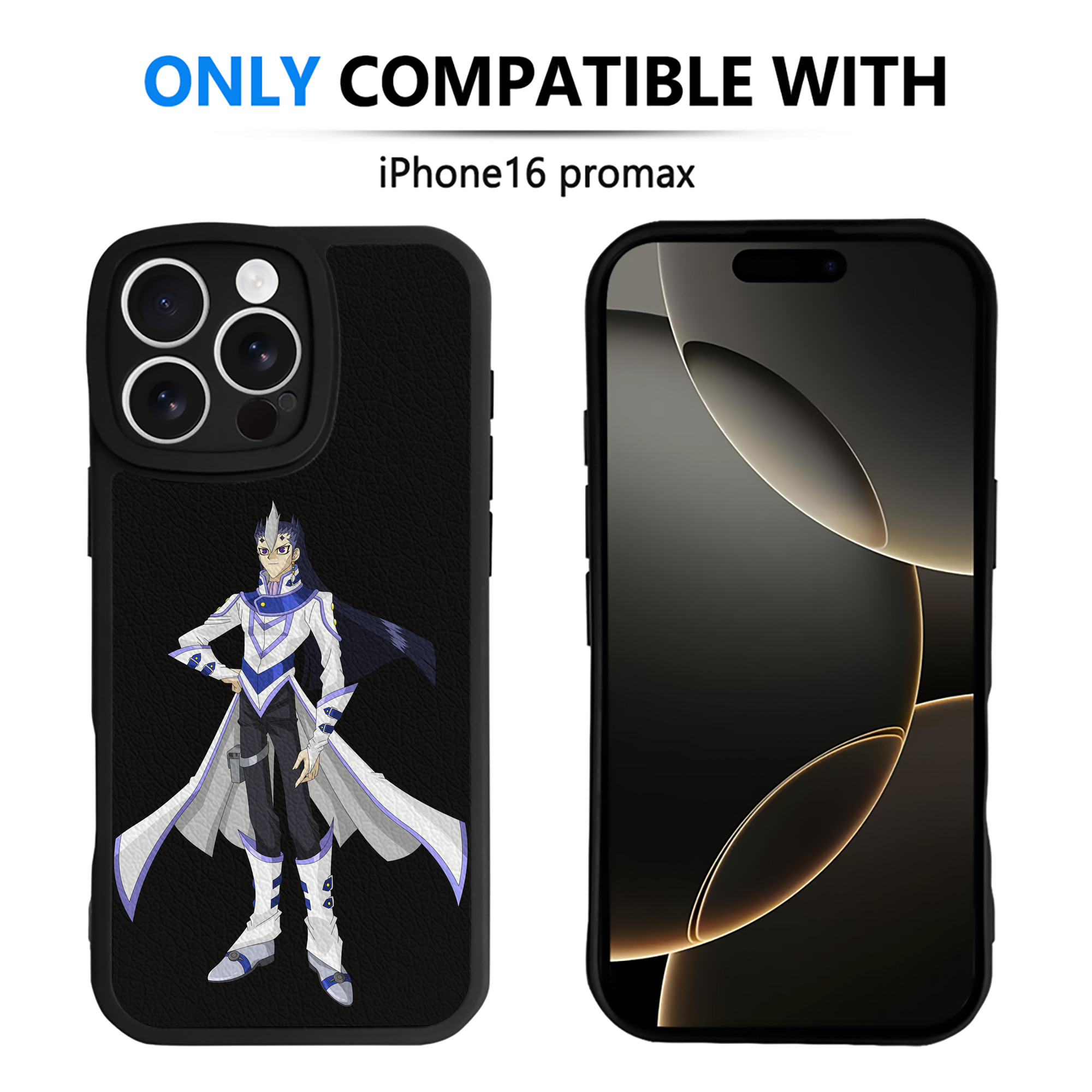 遊☆戯☆王 Yu-Gi-Oh! 【iPhone 16シリーズ対応】シリコンスマホケース（レザー調） 材質：シリコン